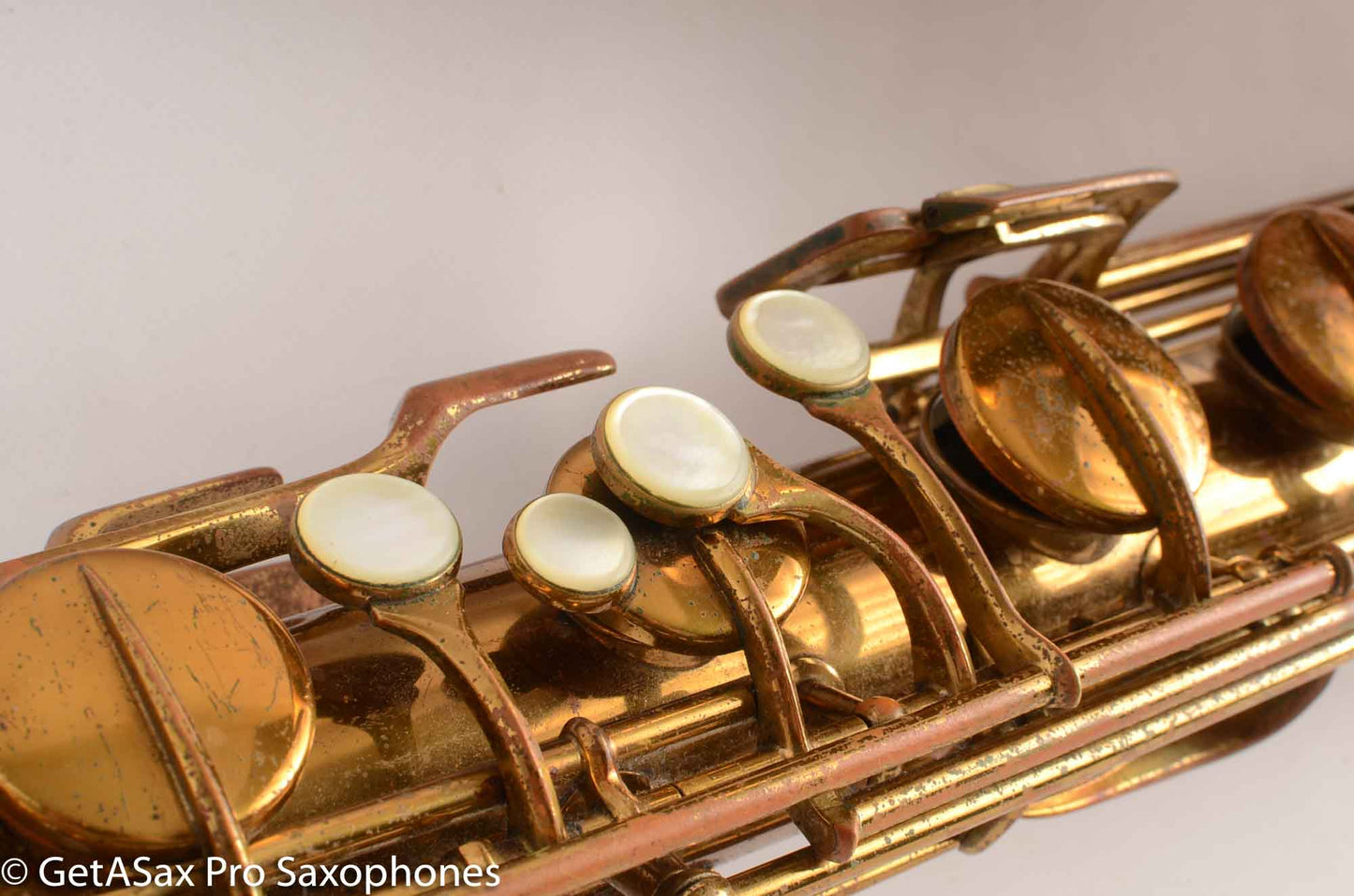 Conn 12M Pre War Mulligan-era Transitional Baritone Saxophone 256716 Old Pads