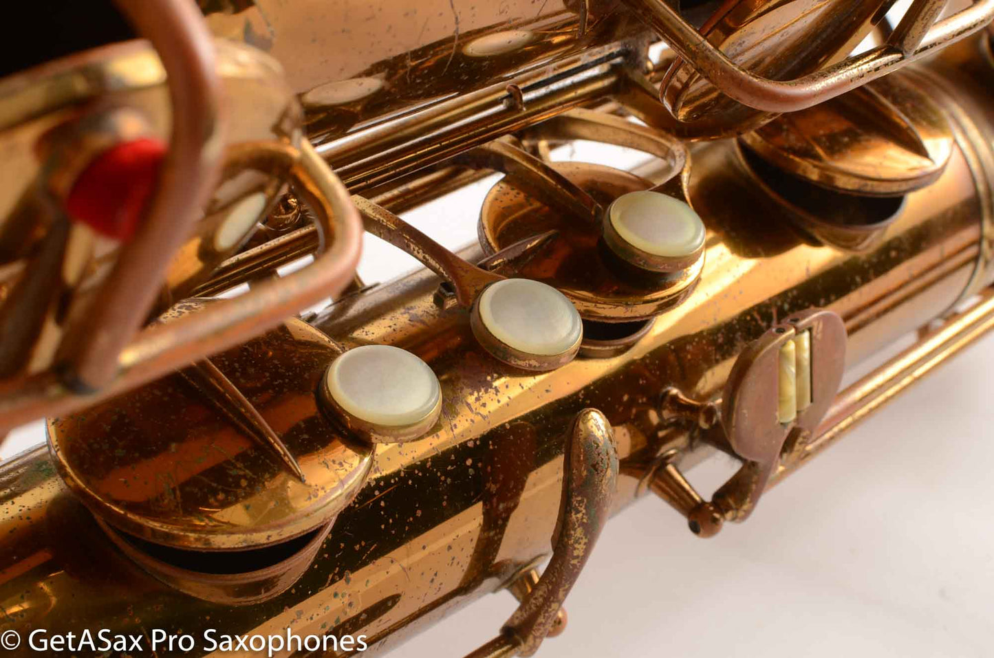 Conn 12M Pre War Mulligan-era Transitional Baritone Saxophone 256716 Old Pads