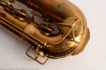 Conn 12M Pre War Mulligan-era Transitional Baritone Saxophone 256716 Old Pads