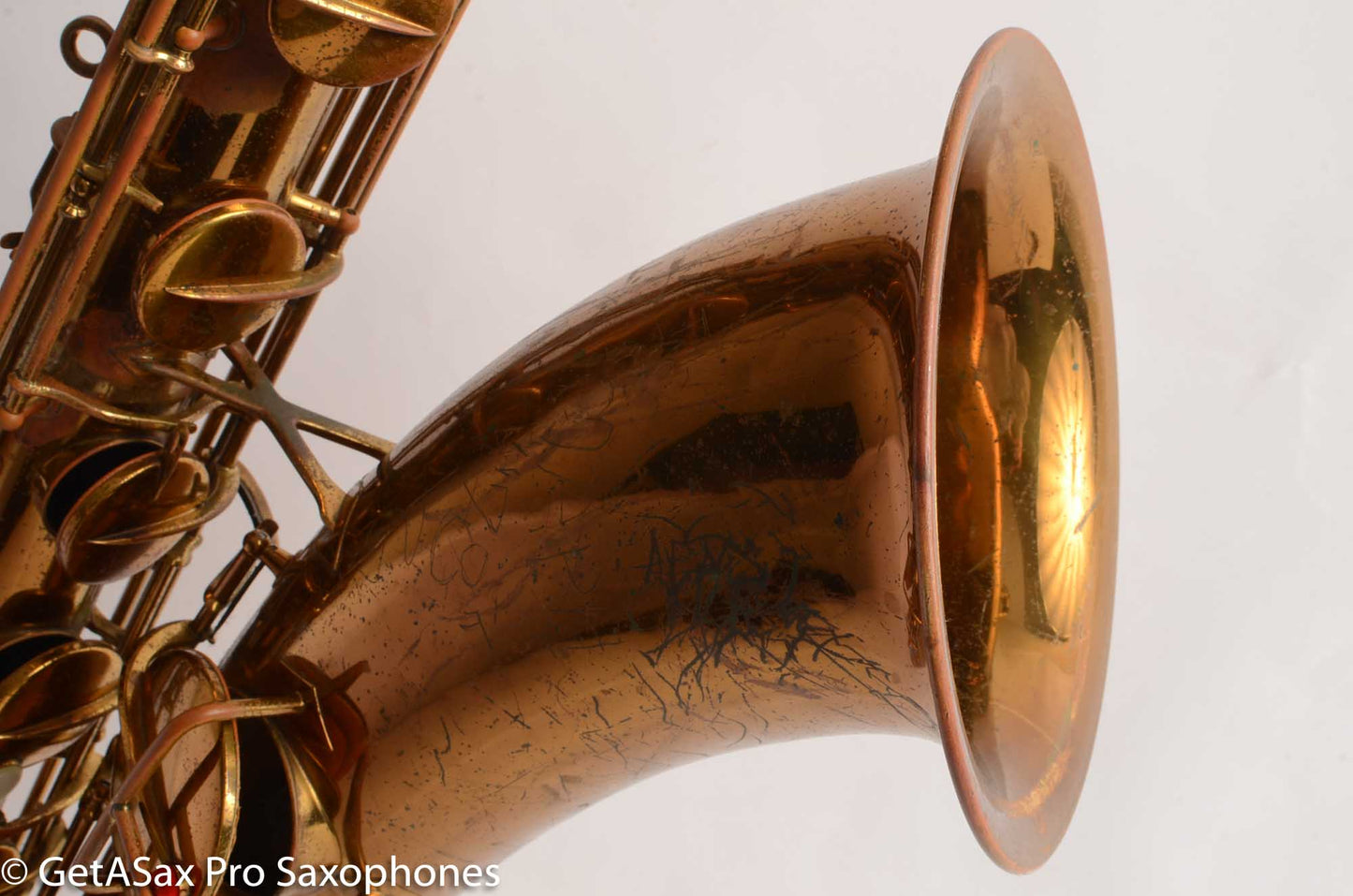 Conn 12M Pre War Mulligan-era Transitional Baritone Saxophone 256716 Old Pads