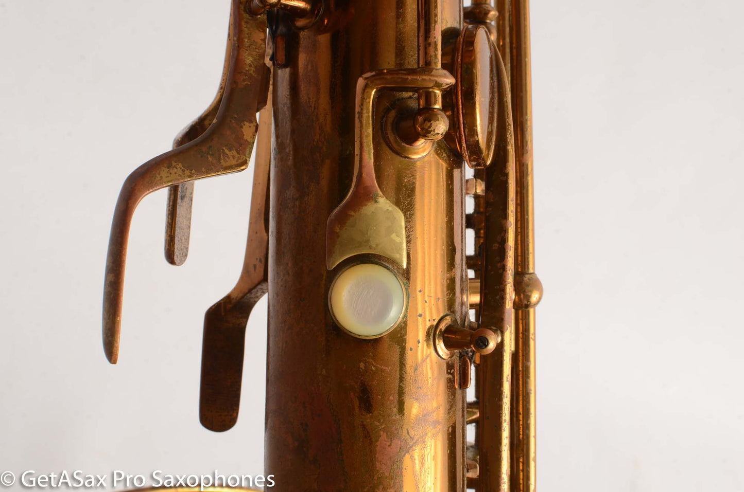 Conn 12M Pre War Mulligan-era Transitional Baritone Saxophone 256716 Old Pads