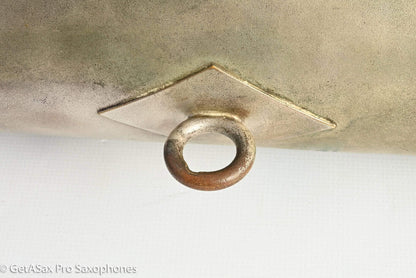 Conn 14M Bass Saxophone Super Clean Original Silver Plate ‘Plumber Neck’ Amazing! 222160