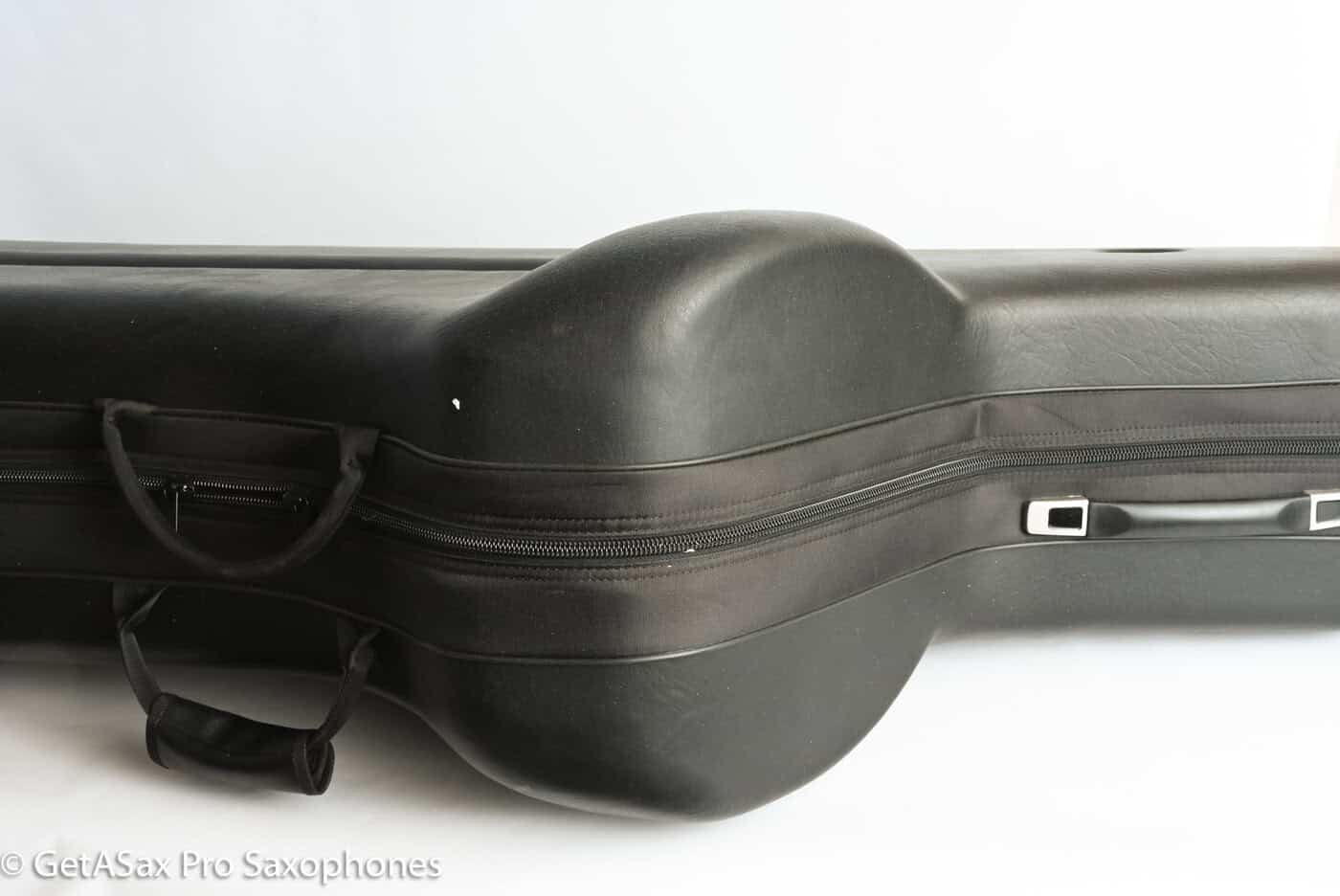 Conn 14M Bass Saxophone Super Clean Original Silver Plate ‘Plumber Neck’ Amazing! 222160