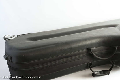 Conn 14M Bass Saxophone Super Clean Original Silver Plate ‘Plumber Neck’ Amazing! 222160