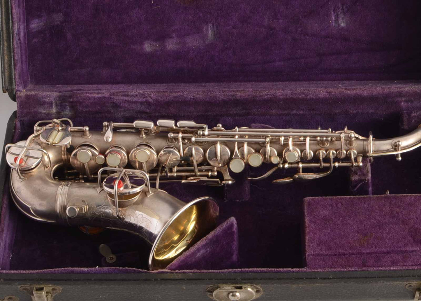 Conn Curved Soprano NWII ‘Chu Berry’ Excellent Original Silver Plate 168010