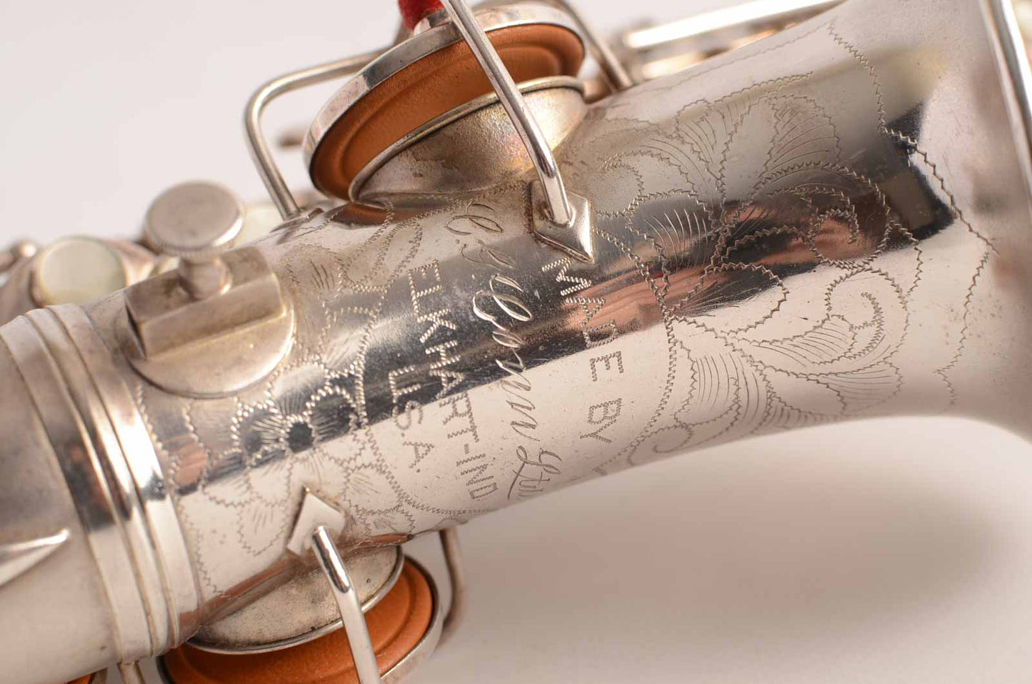 Conn Curved Soprano NWII ‘Chu Berry’ Excellent Original Silver Plate 168010