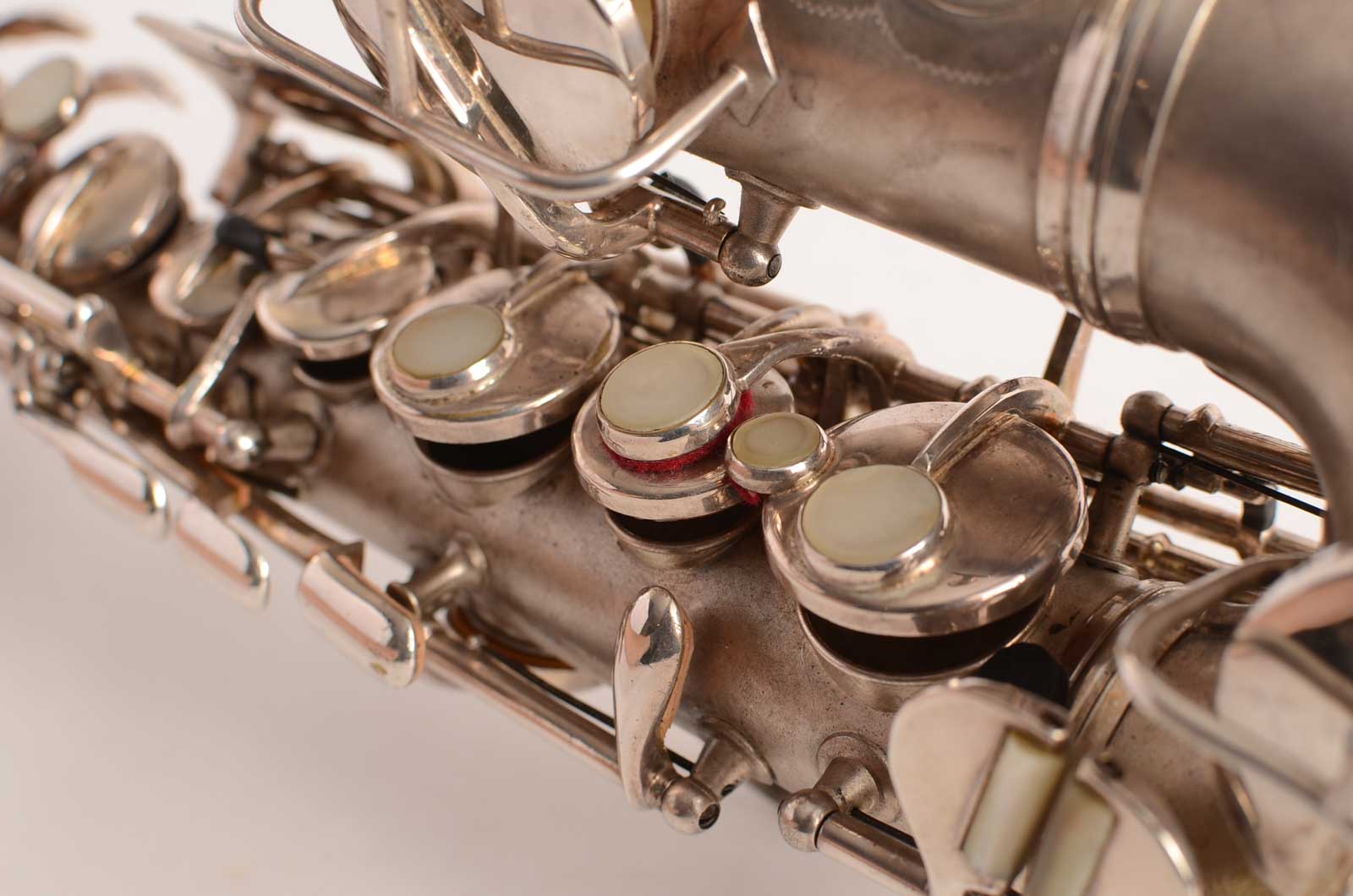 Conn Curved Soprano NWII 'Chu Berry' Excellent Original Silver