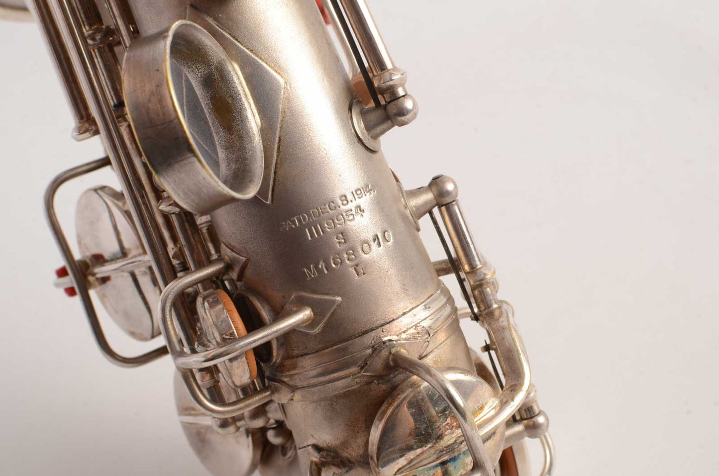 Conn Curved Soprano NWII ‘Chu Berry’ Excellent Original Silver Plate 168010