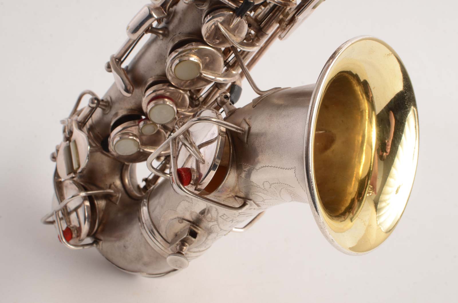Conn Curved Soprano NWII 'Chu Berry' Excellent Original Silver