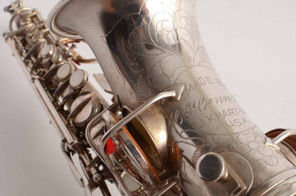 Conn Curved Soprano NWII ‘Chu Berry’ Excellent Original Silver Plate 168010