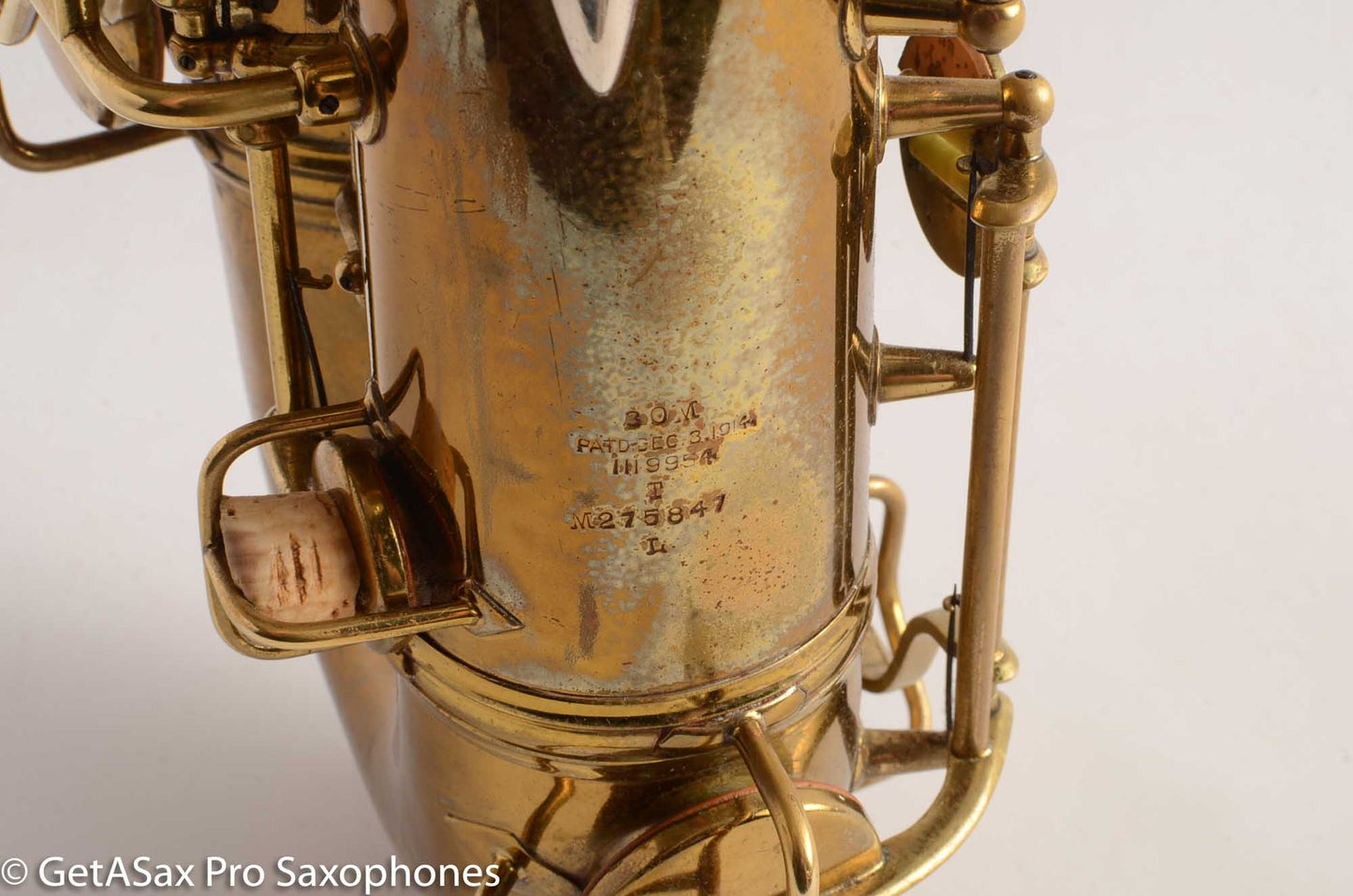 Conn 30M Connqueror Tenor Saxophone 1936 Relacquered Plays Great! 275847