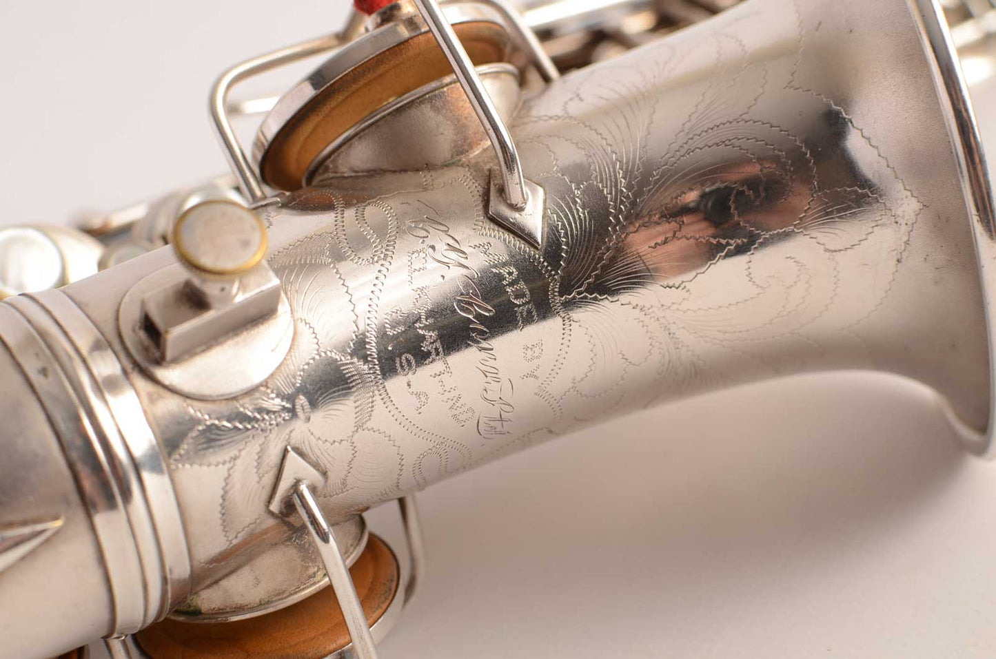 Conn Curved Soprano NWII ‘Chu Berry’ Transitional Rare Late Example Original Silver 236279