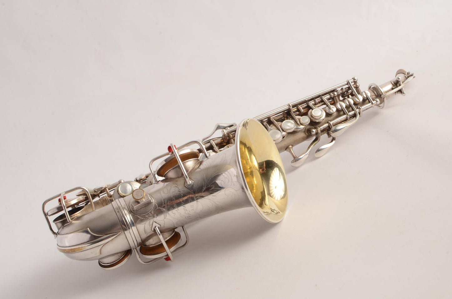 Conn Curved Soprano NWII ‘Chu Berry’ Transitional Rare Late Example Original Silver 236279