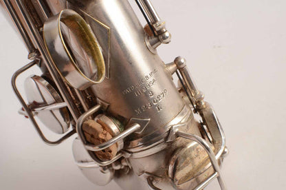 Conn Curved Soprano NWII ‘Chu Berry’ Transitional Rare Late Example Original Silver 236279