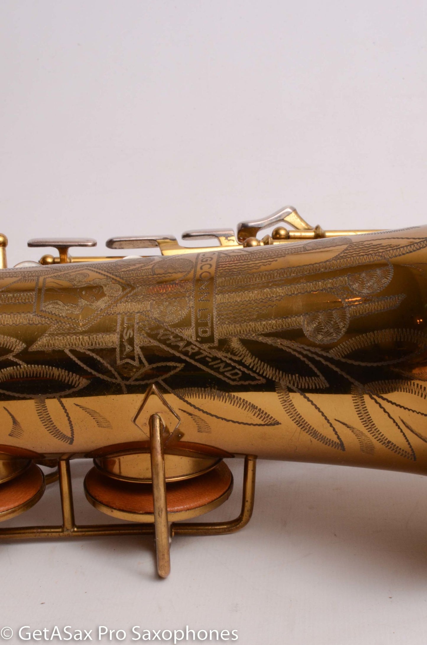 Conn 26M Connqueror Alto with 30M-style Neck Original Lacquer Very Good Condition Old Pads 297622
