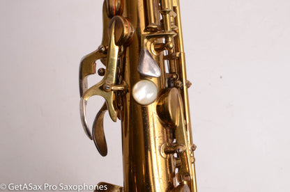 Conn 26M Connqueror Alto with 30M-style Neck Original Lacquer Very Good Condition Old Pads 297622