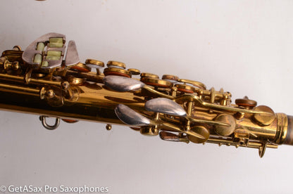 Conn 26M Connqueror Alto with 30M-style Neck Original Lacquer Very Good Condition Old Pads 297622