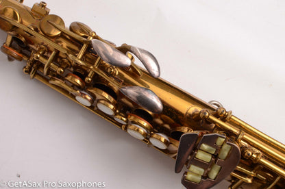 Conn 26M Connqueror Alto with 30M-style Neck Original Lacquer Very Good Condition Old Pads 297622