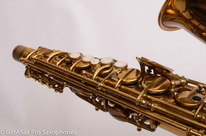Conn 26M Connqueror Alto with 30M-style Neck Original Lacquer Very Good Condition Old Pads 297622