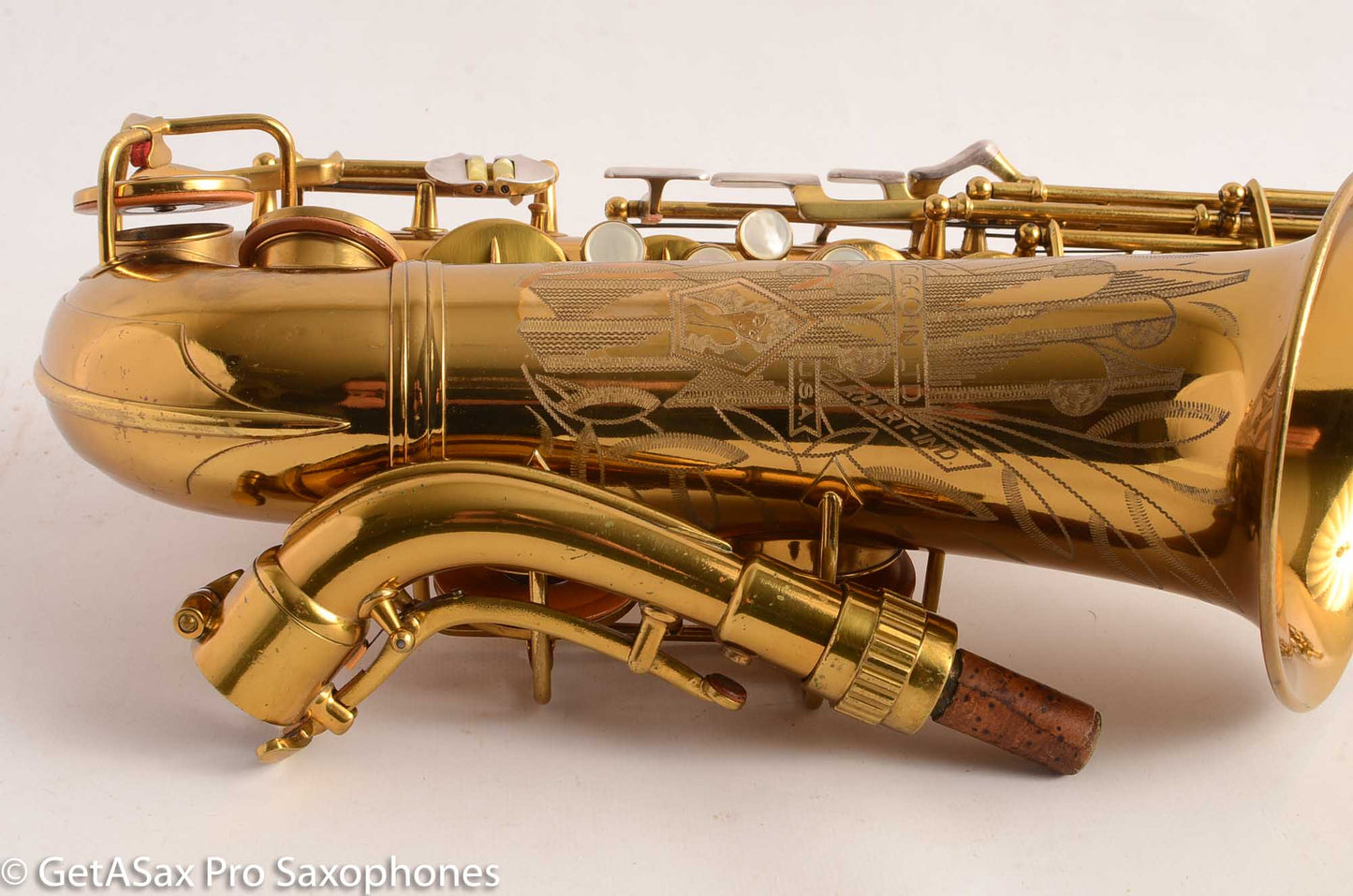 Conn 26M VIII Connqueror Alto Saxophone Pre War Original Lacquer Very Good Condition