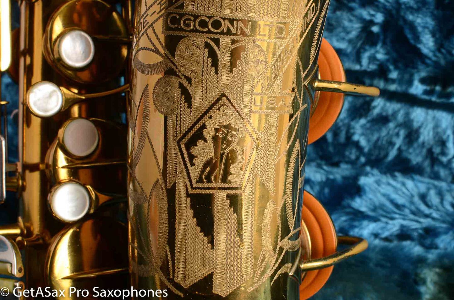 Conn 26M VIII Connqueror Alto Saxophone Pre War Original Lacquer Very Good Condition