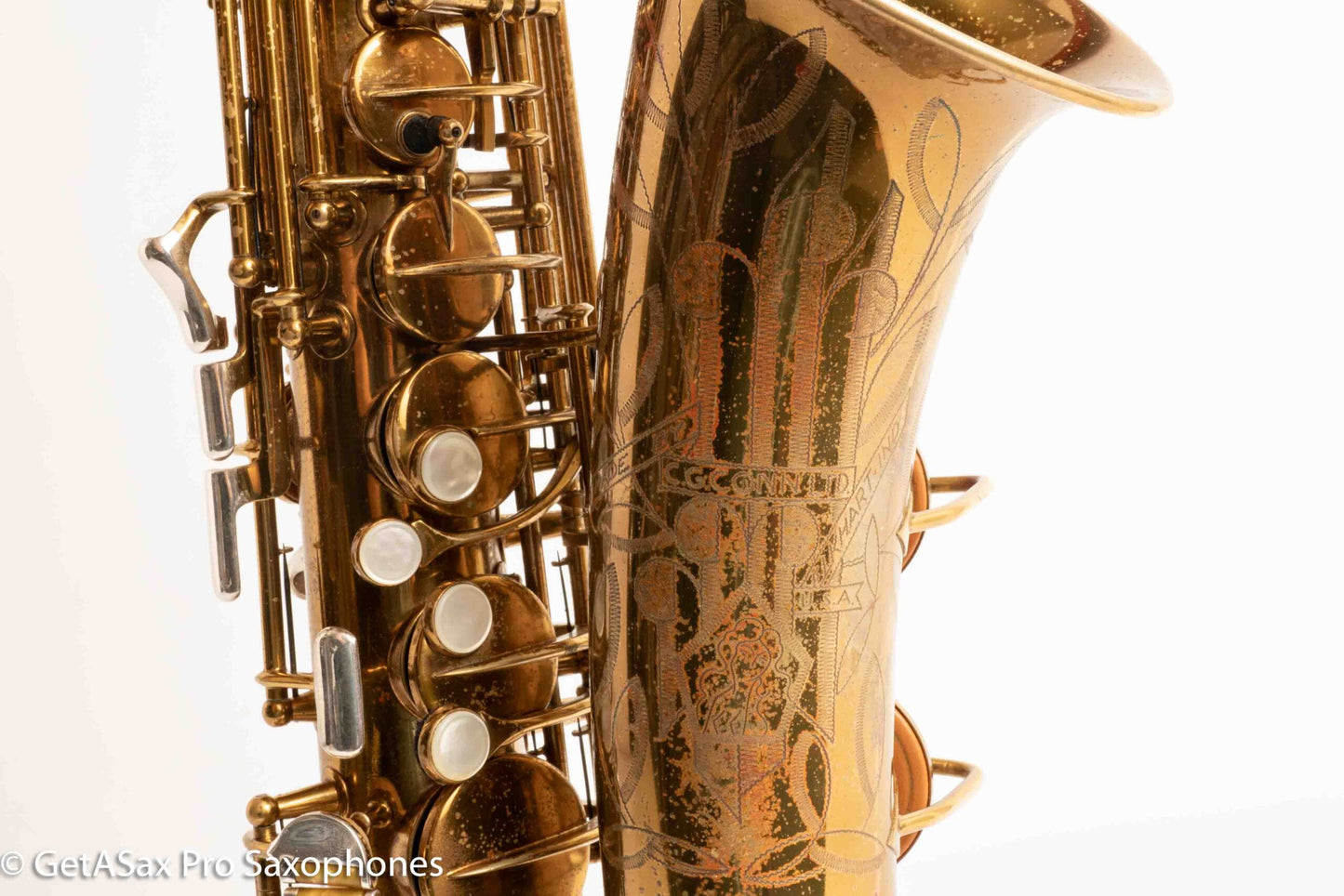 Conn 26M Early Connqueror Alto Original Lacquer Overhauled Rare Version 267962