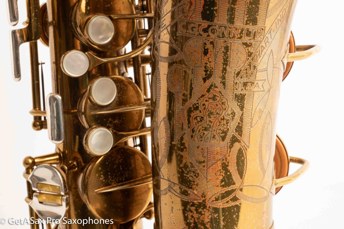 Conn 26M Early Connqueror Alto Original Lacquer Overhauled Rare Version 267962