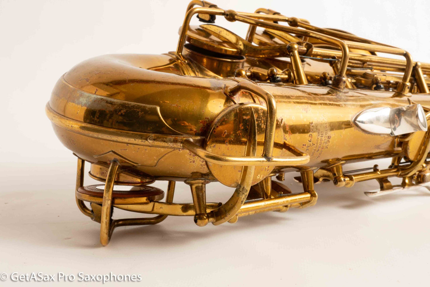 Conn 26M Early Connqueror Alto Original Lacquer Overhauled Rare Version 267962