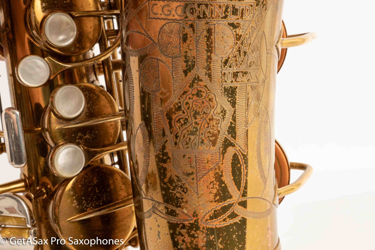 Conn 26M Early Connqueror Alto Original Lacquer Overhauled Rare Version 267962