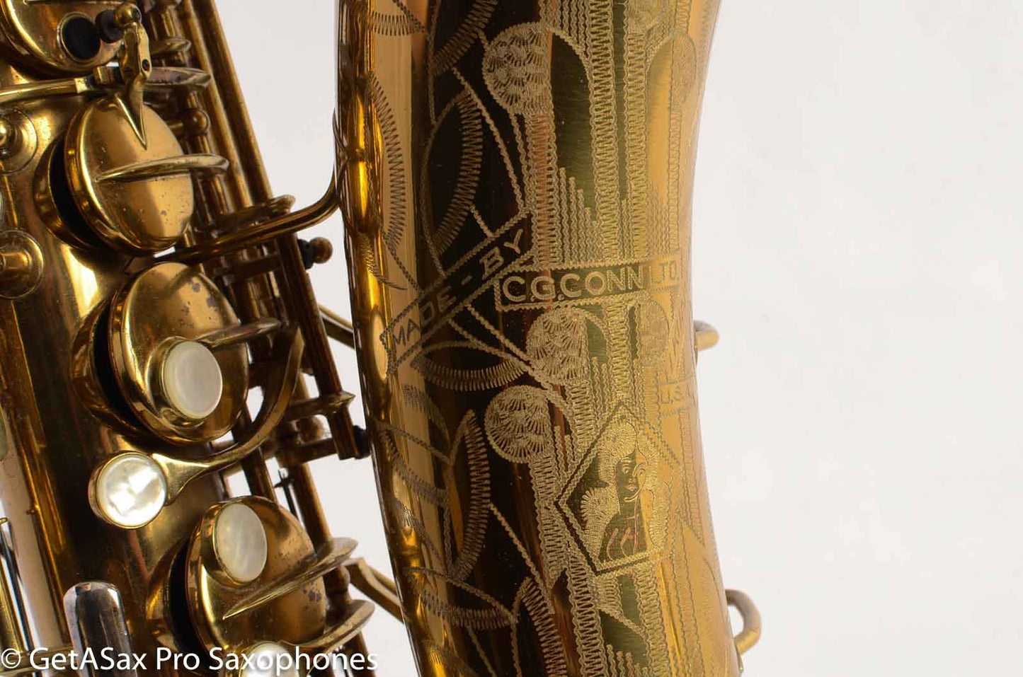 Conn 26M VIII Connqueror Alto Saxophone Original Lacquer Excellent Condition Old Pads 304661