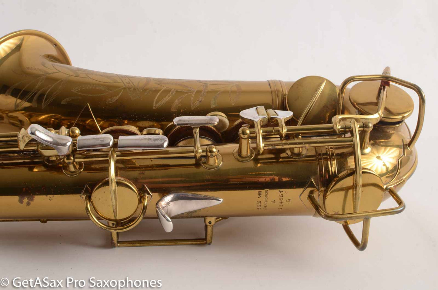 Conn 26M VIII Connqueror Alto Saxophone Original Lacquer Excellent Condition Old Pads 304661