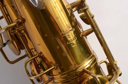 Conn 30M Tenor Connqueror Original Lacquer Fresh Overhaul Great!