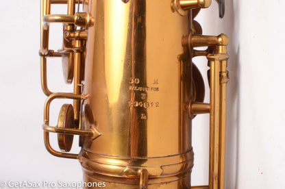 Conn 30M Connqueror Tenor Beautiful Original Lacquer Original Pads Amazing