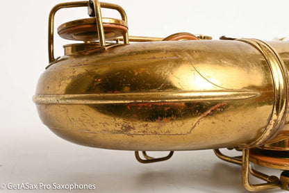 Conn 30M Connqueror Tenor Original Lacquer Matt Stohrer Overhaul 288743