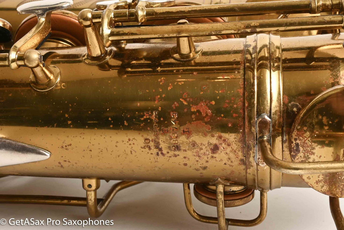 Conn 30M Connqueror Tenor Original Lacquer Matt Stohrer Overhaul 288743