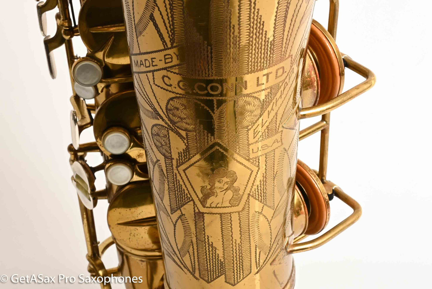 Conn 30M Connqueror Tenor Original Lacquer Matt Stohrer Overhaul 288743