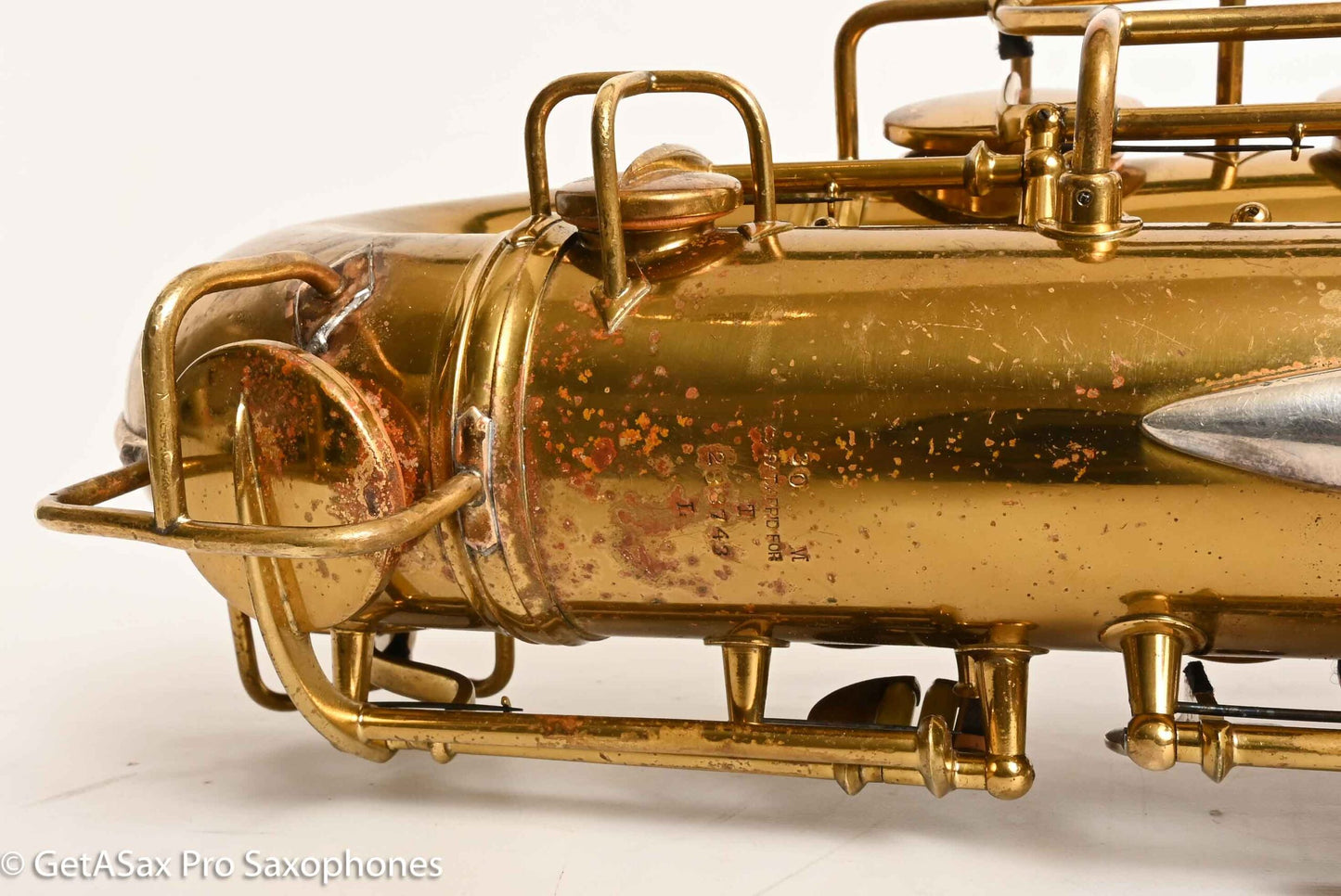 Conn 30M Connqueror Tenor Original Lacquer Matt Stohrer Overhaul 288743