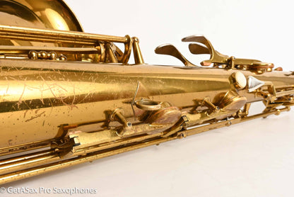 Conn 30M Connqueror Tenor Original Lacquer Matt Stohrer Overhaul 288743