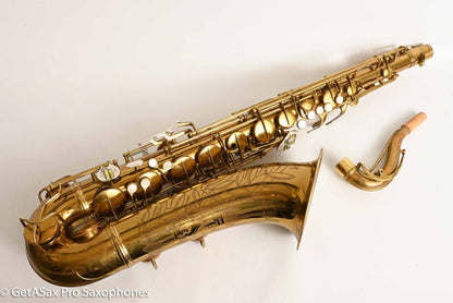 Conn 30M Connqueror Tenor Original Lacquer Matt Stohrer Overhaul 288743