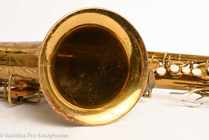 Conn 30M Connqueror Tenor Original Lacquer Matt Stohrer Overhaul 288743