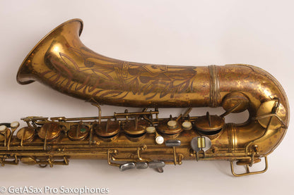 Conn 30M Connqueror Tenor Saxophone Original Lacquer Orig Pads 1 owner!