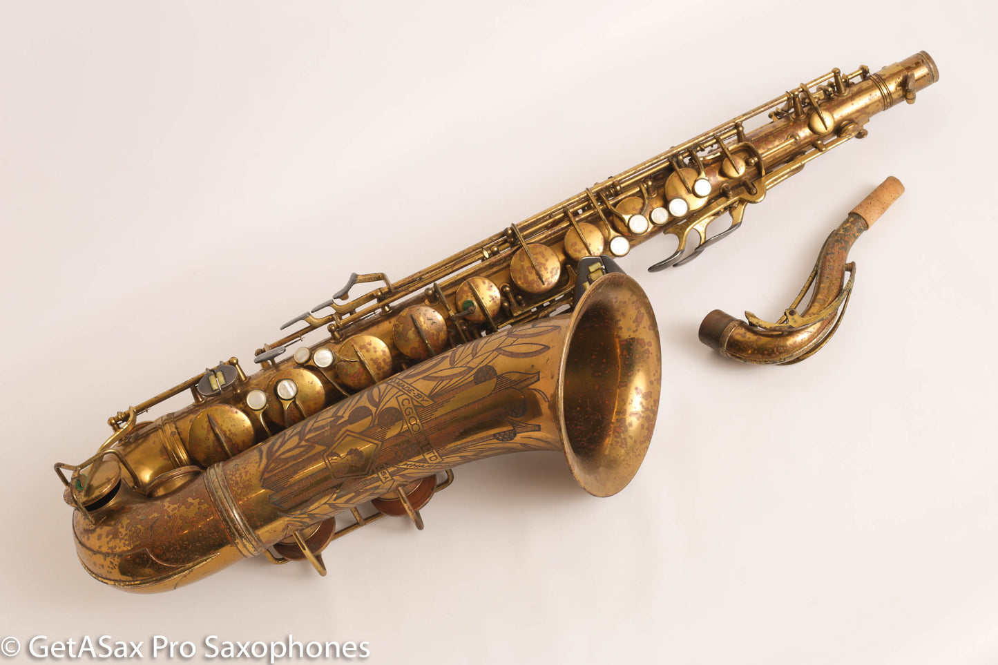 Conn 30M Connqueror Tenor Saxophone Original Lacquer Orig Pads 1 owner!