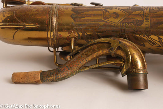 Conn 30M Connqueror Tenor Saxophone Original Lacquer Orig Pads 1 owner!