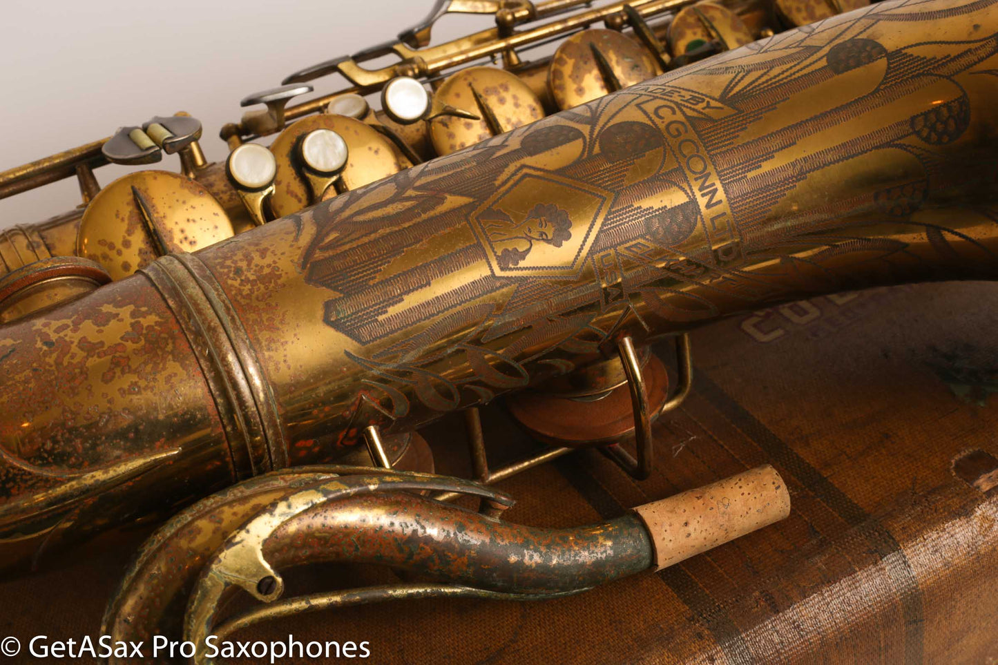 Conn 30M Connqueror Tenor Saxophone Original Lacquer Orig Pads 1 owner!