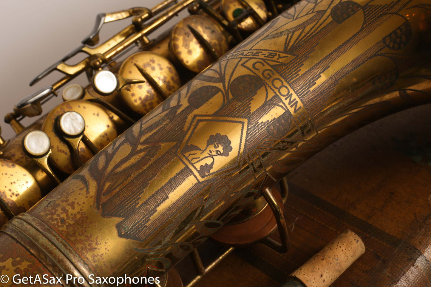 Conn 30M Connqueror Tenor Saxophone Original Lacquer Orig Pads 1 owner!