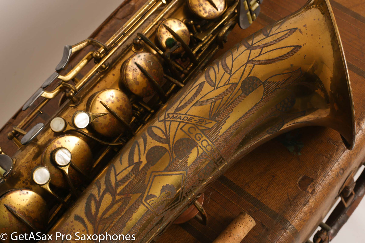 Conn 30M Connqueror Tenor Saxophone Original Lacquer Orig Pads 1 owner!
