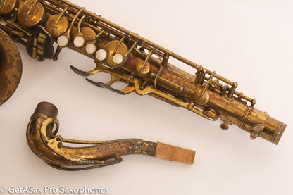 Conn 30M Connqueror Tenor Saxophone Original Lacquer Orig Pads 1 owner!