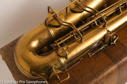 Conn 30M Connqueror Tenor Saxophone Original Lacquer Orig Pads 1 owner!