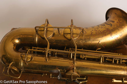 Conn 30M Connqueror Tenor Saxophone Original Lacquer Orig Pads 1 owner!