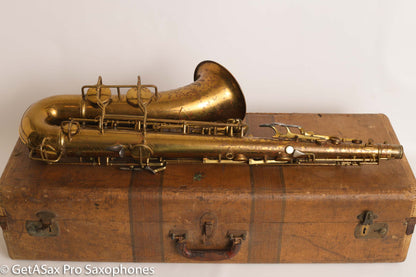 Conn 30M Connqueror Tenor Saxophone Original Lacquer Orig Pads 1 owner!